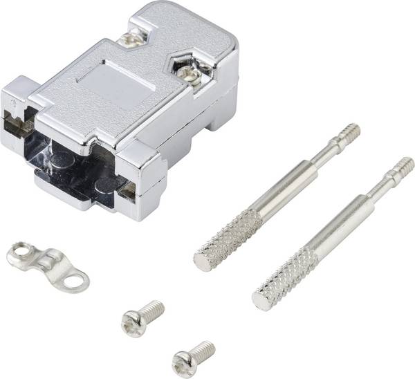 TRU COMPONENTS  TC-9878208 Capot SUB-D Nombre de pôles: 9 matière plastique   1 pc(s)