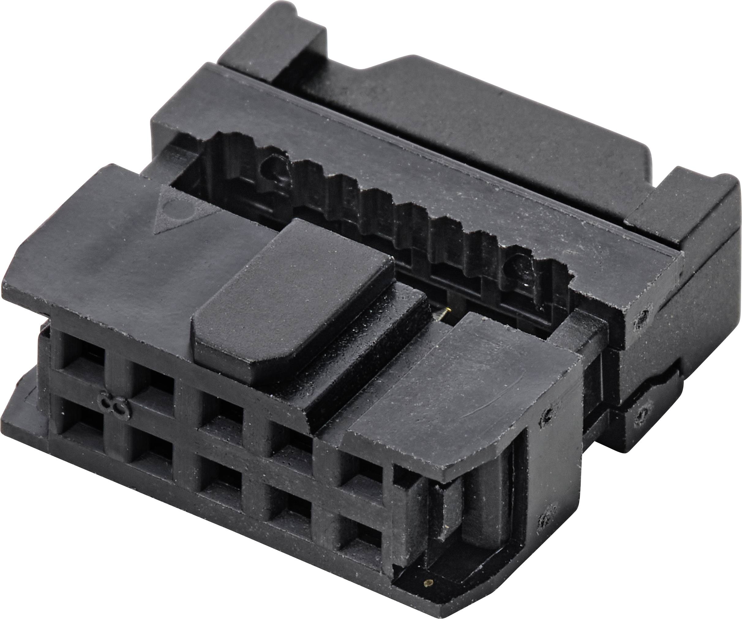 TRU COMPONENTS Raccord Nbr de rangées: 2 Nombre de pôles par rangée: 5 TC-9878216 1 pc(s)