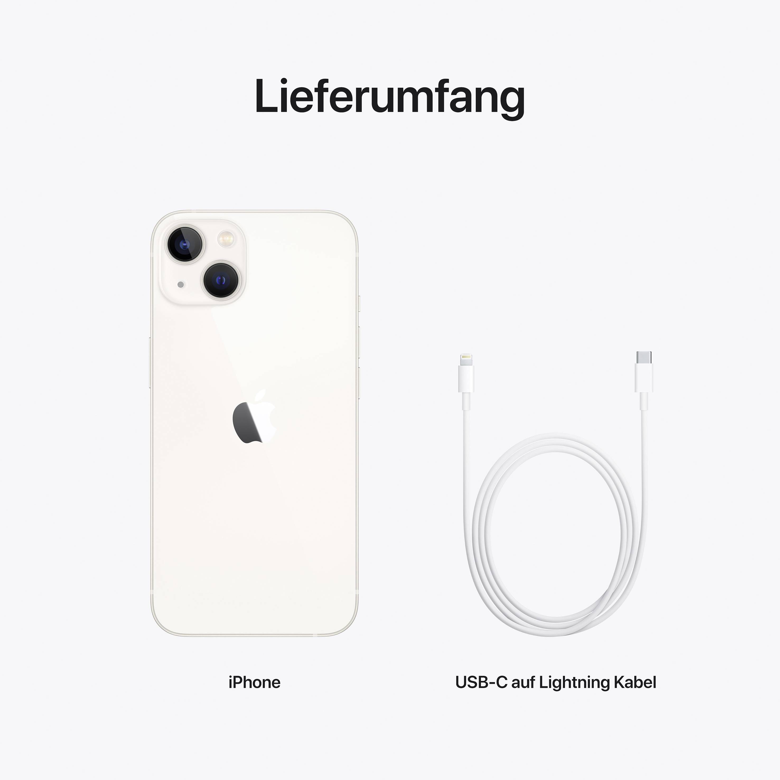 Apple iPhone 13 lumière stellaire 128 GB 15.5 cm (6.1 pouces)-9