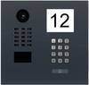 DoorBird D2101IKH Interphone vidéo IP Ethernet Station extérieure acier inoxydable, RAL 7016 (satiné)