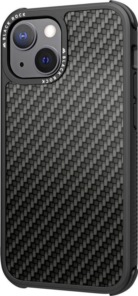 Black Rock Robust Real Carbon Coque Apple iPhone 13 Mini noir 1160RRC02