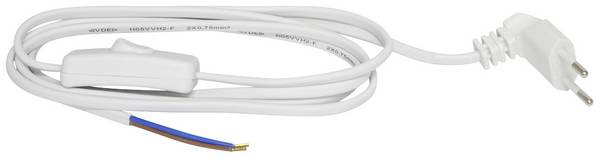 Brennenstuhl 1160912 alimentation Câble de raccordement  blanc 1.8 m