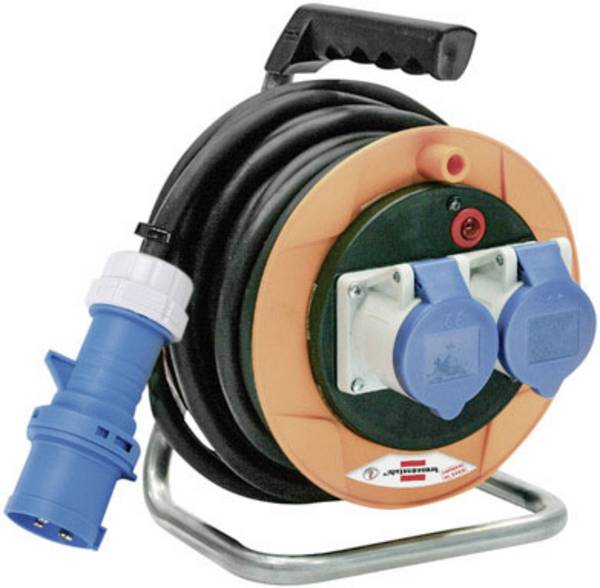Brennenstuhl 1075206 Enrouleur de câble 10 m  mâle CEE 16 A 3 pôles