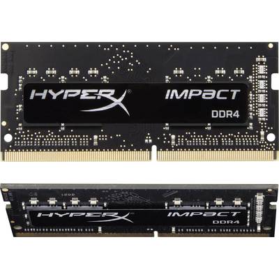 Kingston FURY Impact Mémoire pour PC portable    DDR4 16 GB 2 x 8 GB non-ECC 3200 MHz SO-DIMM 260 broches CL20 KF432S20I