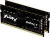Kingston FURY Impact Mémoire pour PC portable DDR4 16 GB 2 x 8 GB 2666 MHz SO-DIMM 204 broches CL15 KF426S15IBK2/16