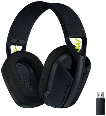 Logitech G435 LIGHTSPEED Gaming Micro-casque supra-auriculaire Bluetooth Stereo noir  limitation de volume