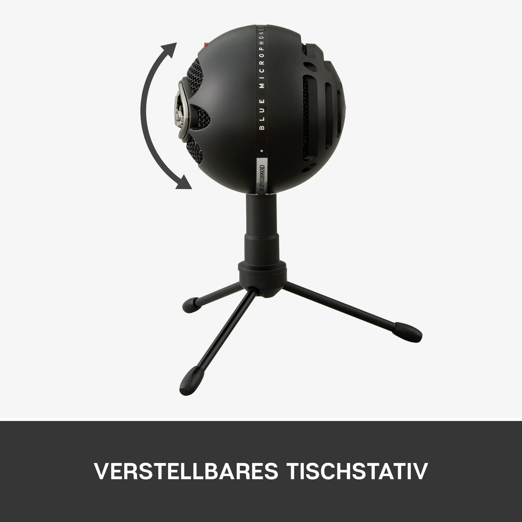 Blue Microphones Snowball iCE Sur pied Micro PC Type de transmission (détails):filaire, USB filaire, USB noir-8