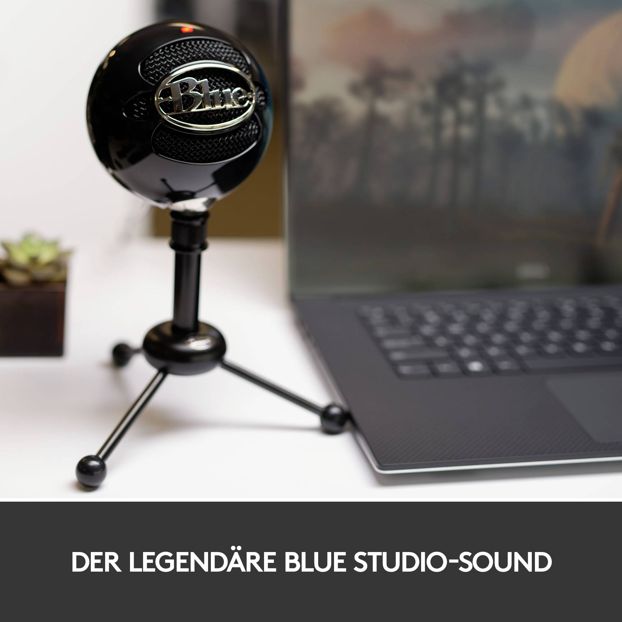 Sur pied Micro PC Blue Microphones Snowball Type de transmission (détails):filaire, USB-5