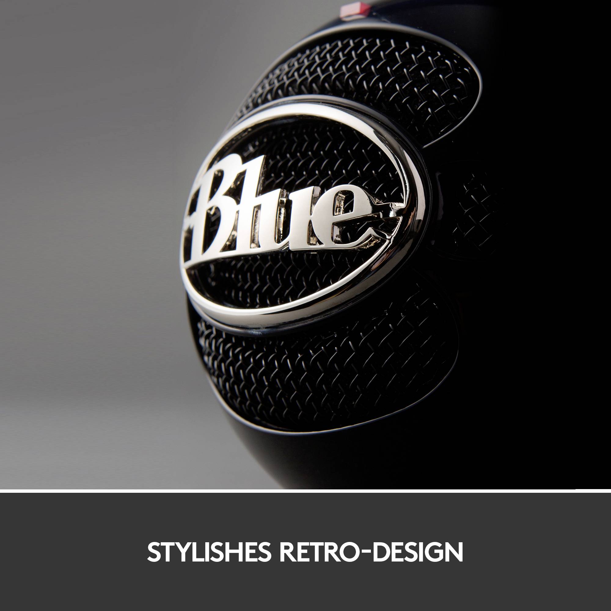Sur pied Micro PC Blue Microphones Snowball Type de transmission (détails):filaire, USB-11