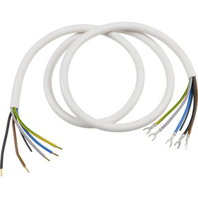 Heitronic 45506 cuisinière Câble de raccordement  blanc 3 m