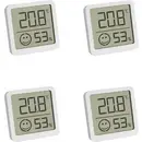 TFA Dostmann 4-pack Thermo-hygromètre blanc 30.5053.02.04