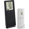 TFA Dostmann Funk-Thermometer LOGOneo Thermomètre numérique radiopiloté noir