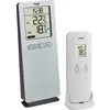 TFA Dostmann Funk-Thermometer LOGOneo Thermomètre numérique radiopiloté argent 30.3071.54