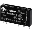 Finder 34.51.7.012.0000 Relais pour circuits imprimés 12 V/DC 6 A 1 inverseur (RT) 1 pc(s) Piece