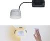 Paulmann LED Coin Nova Spot LED encastrable pour salle de bains CEE: F (A - G) LED satin
