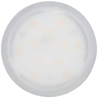Une source lumineuse ronde et floue avec des zones de lumière faible, ponctiformes et réparties uniformément.