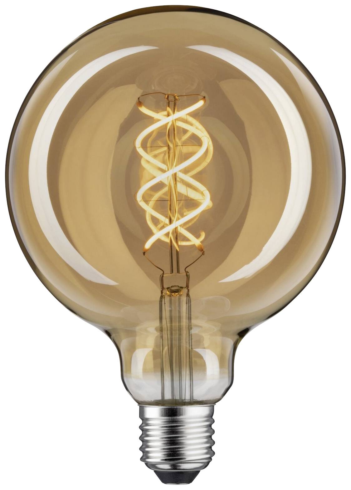 Paulmann 28869 LED E27 forme de globe 4 W or (Ø x H) 125 mm x 175 mm à intensité variable 1 pc(s)