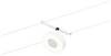Paulmann WS DC Circle Lampe pour suspension sur câble BT LED blanc mat, chrome