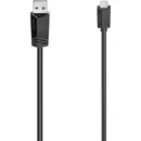Hama Câble USB USB 2.0 USB-Micro-B mâle, USB-A mâle 3.00 m noir blindage double 00200609