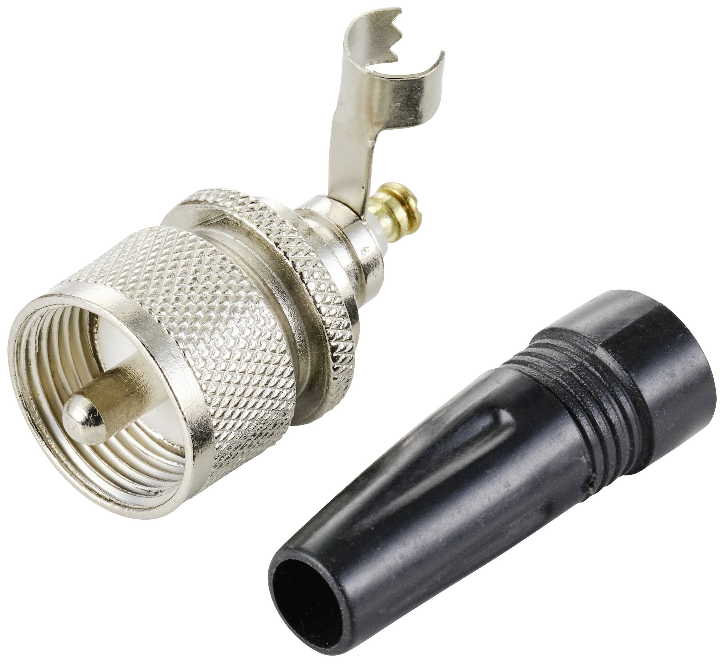TRU COMPONENTS TC-9903036 Connecteur UHF mâle, droit 50 Ω 1 pc(s)