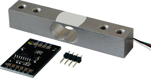 Joy-it SEN-HX711-01 Cellule de pesée  Adapté pour (ordinateur monocarte) Arduino, Raspberry Pi® 1 pc(s)