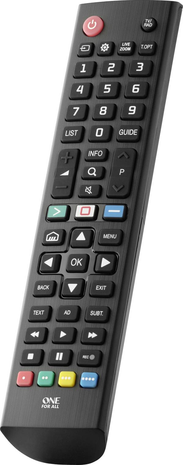 One For All LG 2.0 LG Télécommande noir