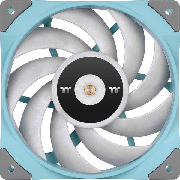 Thermaltake TOUGHFAN 12 Radiator Fan Ventilateur pour PC turquoise (l x H x P) 120 x 25 x 120 mm