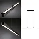 Paulmann URail Pendel Lento Luminaire sur rail haute tension URail LED noir (mat)