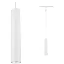 Paulmann URail Pendel Catalejo Luminaire sur rail haute tension URail GU10 blanc, chrome (mat)