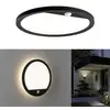 Paulmann Lamina PIR 94664 Applique LED extérieure avec détecteur de mouvement LED LED 15 W noir