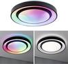 Paulmann 70545 Rainbow Plafonnier LED LED LED 19.25 W noir, blanc