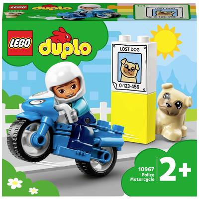 10967 LEGO® DUPLO® Moto de police