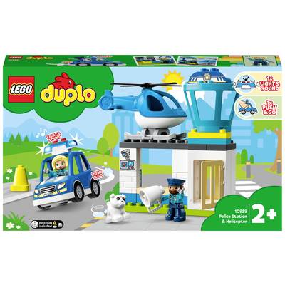 10959 LEGO® DUPLO® Poste de police avec hélicoptère