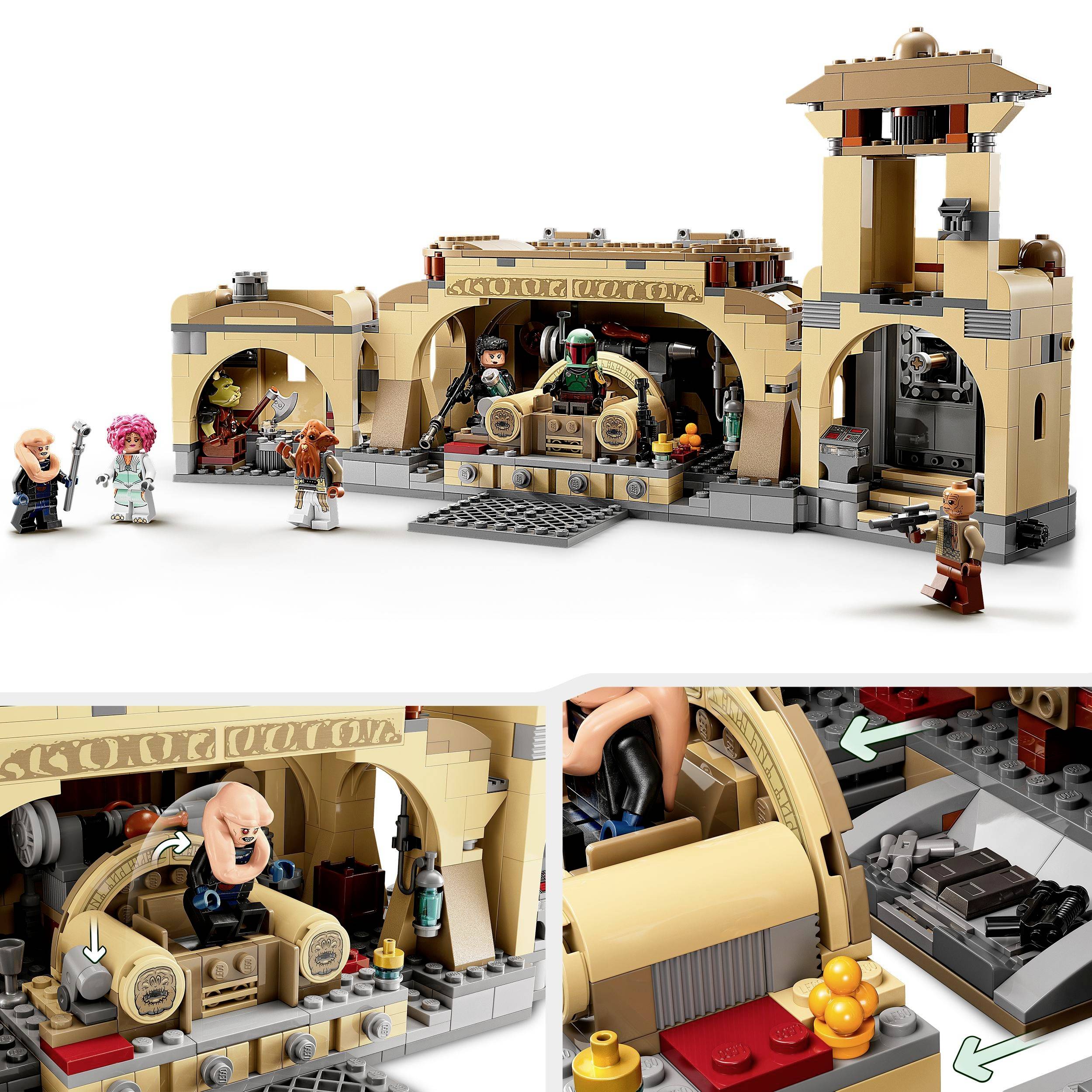 75326 LEGO® STAR WARS™ Salle du trône de Boba Fett-6