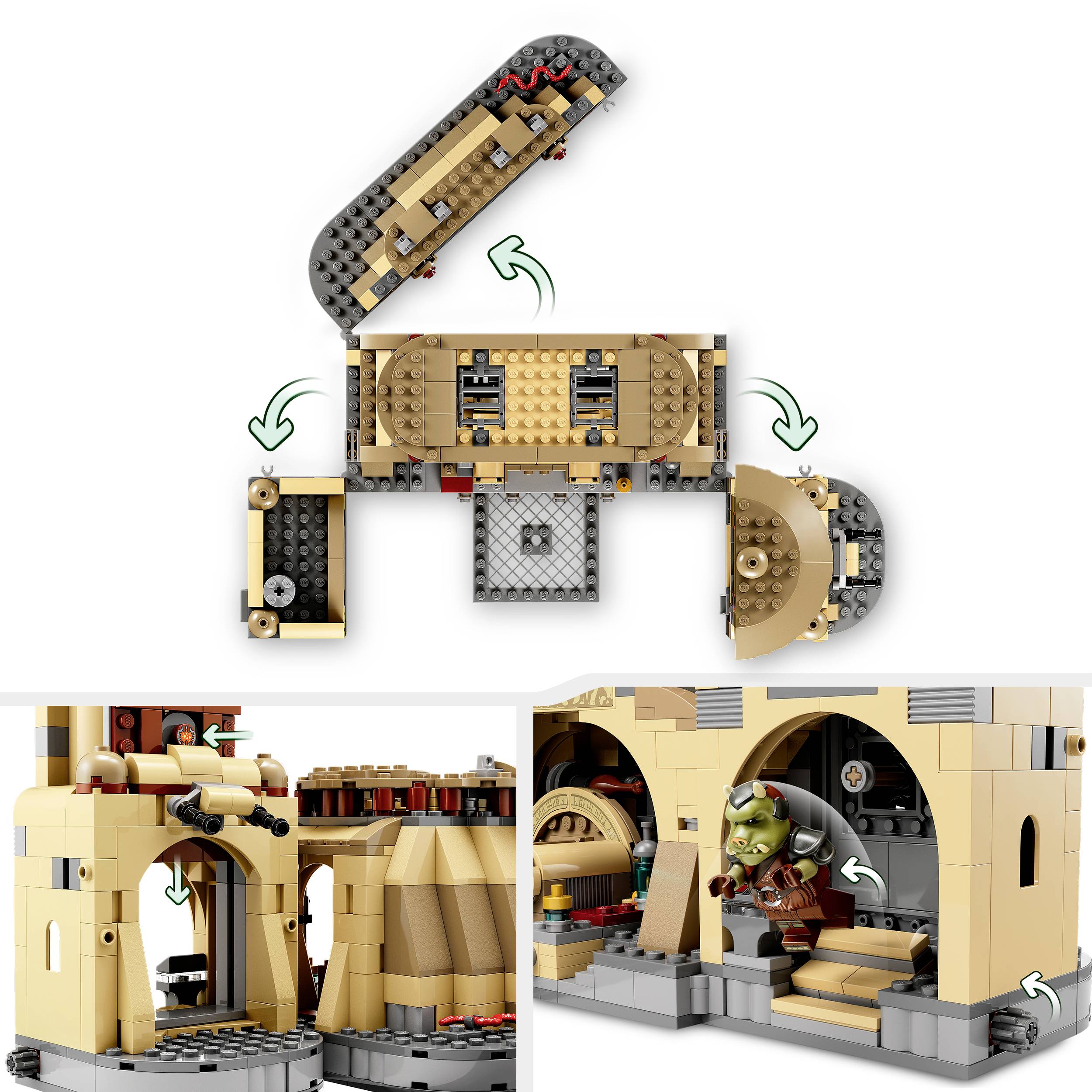 75326 LEGO® STAR WARS™ Salle du trône de Boba Fett-7