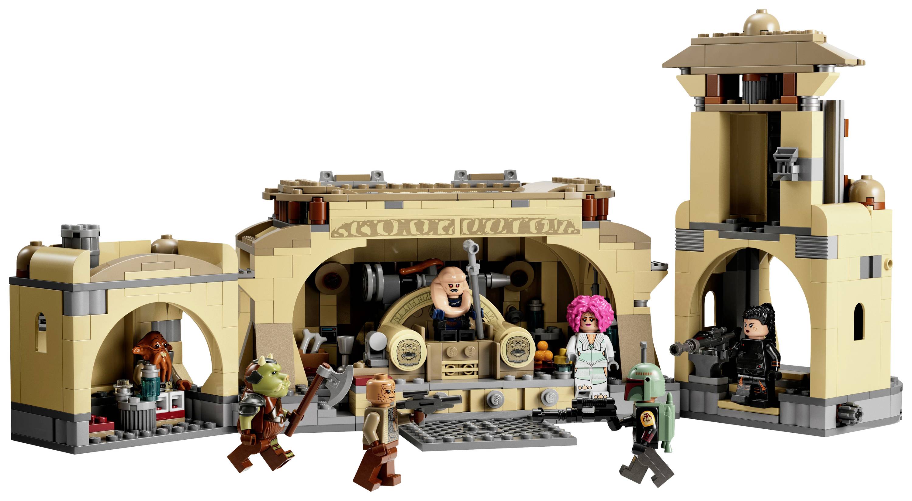 75326 LEGO® STAR WARS™ Salle du trône de Boba Fett-1