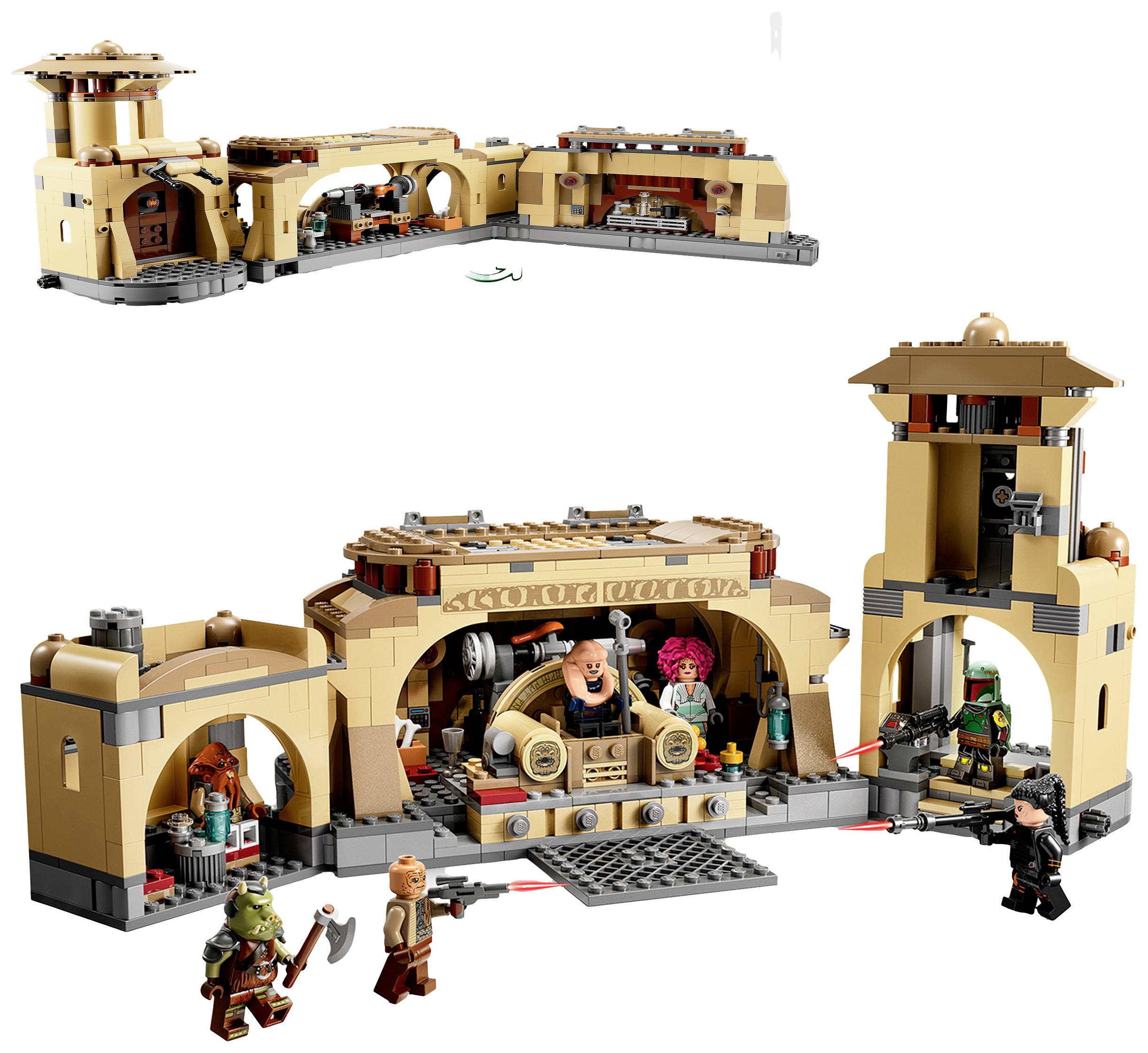 75326 LEGO® STAR WARS™ Salle du trône de Boba Fett-3