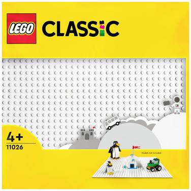 11026 LEGO® CLASSIC Plaque de construction blanche