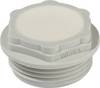 Wiska EMS 32 Introduction de câble avec membrane à perforer, avec écrou de bloquage Ø trou de fixation 25 mm Ø max. des bornes 25 mm Epaisseur de plaque (maxi) 9 mm plastique gris clair 100 pc(s)
