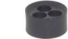 Wiska 10102054 MFD 40/03/125 Joint muti-passages résistant aux chocs, avec décharge de traction M40 plastique noir (RAL 9005) 25 pc(s)