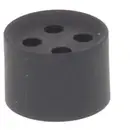 Wiska 10106843 MFD 20/04/040 Joint muti-passages résistant aux chocs, avec décharge de traction M20 M20 plastique noir (