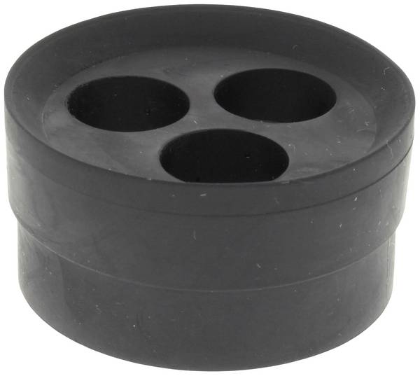 Wiska 10109239 MFD 16/04/025 Joint muti-passages résistant aux chocs M16  M16  plastique noir (RAL 9005) 25 pc(s)