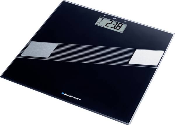 Blaupunkt BSM411 Pèse-personne numérique BSM411 Plage de pesée (max.)=150 kg noir