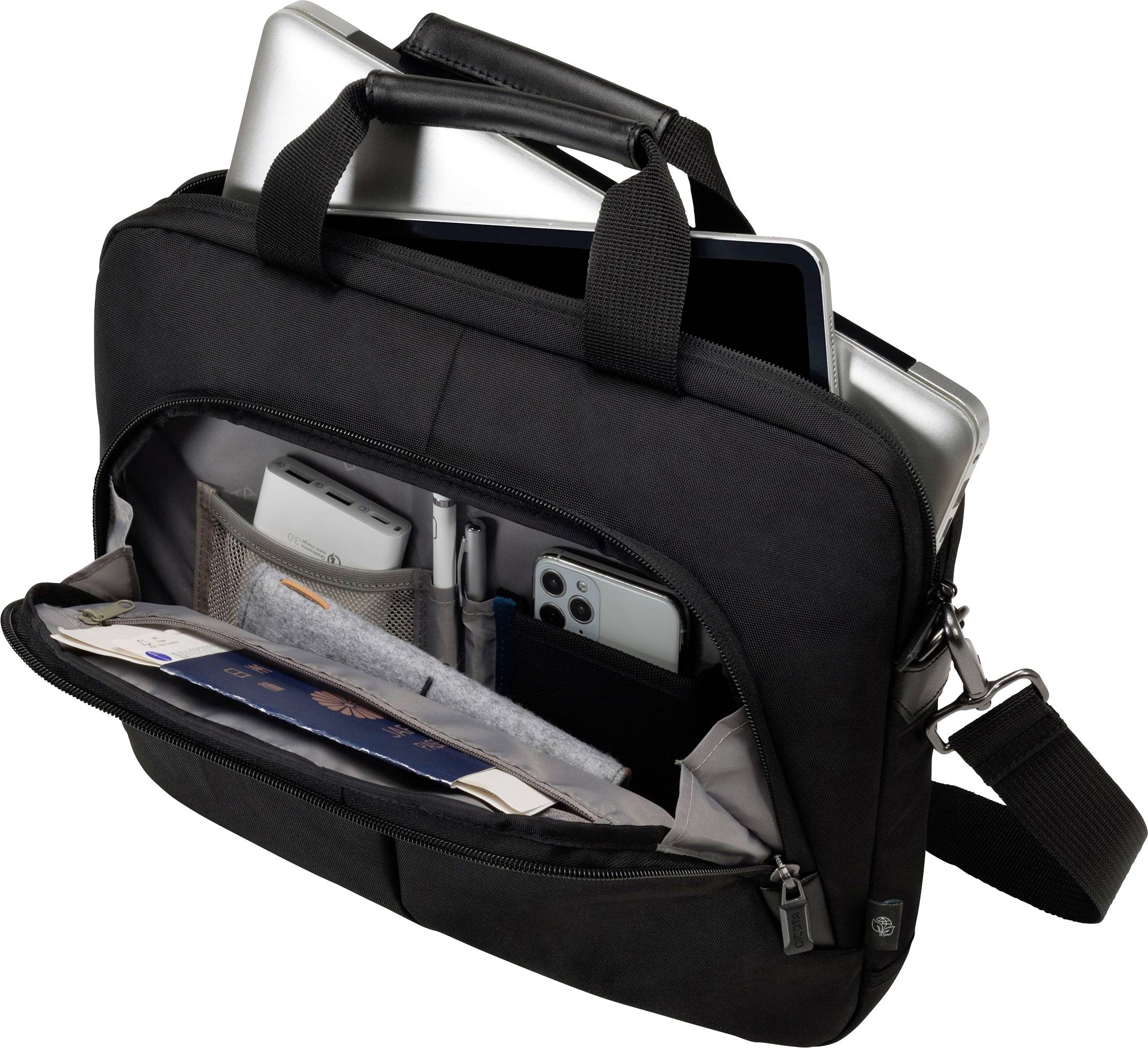 Dicota Sacoche Slim Eco PRO Dimension maximale: 35,8 cm (14,1") noir-4