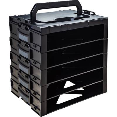 Sortimo i-BOXX Rack 6100000339 Boîte à outils vide ABS noir 