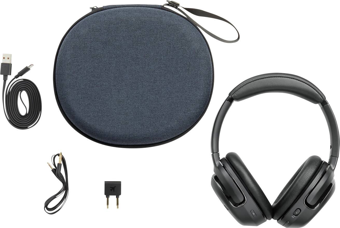 JBL Tour One Casque supra-auriculaire Bluetooth noir Noise Cancelling volume réglable-1