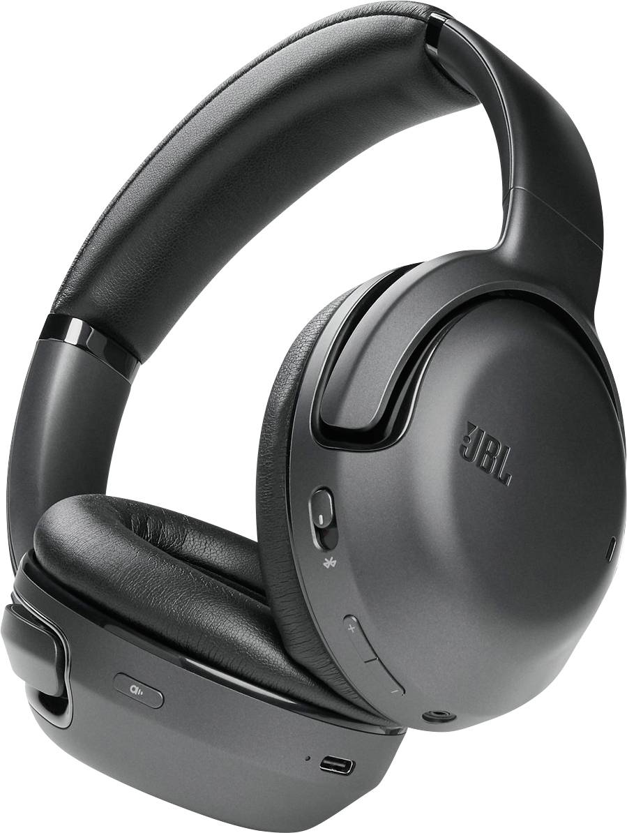 JBL Tour One Casque supra-auriculaire Bluetooth noir Noise Cancelling volume réglable-5