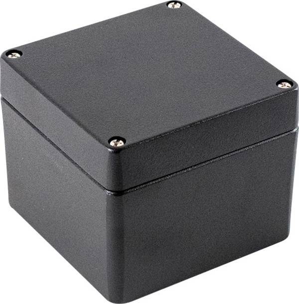 Hammond Electronics 1590Z080BK Boîtier portatif 100 x 100 x 80  Zinc moulé sous pression noir 1 pc(s)
