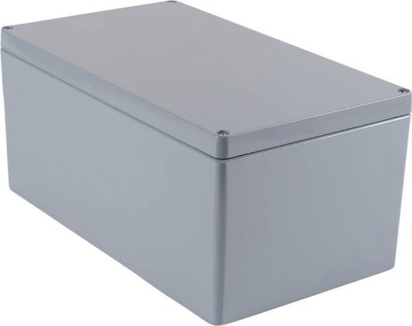 Hammond Electronics 1590Z250GY Boîtier portatif 400 x 230 x 180  Zinc moulé sous pression gris 1 pc(s)