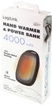 Powerbank 4000 mAh, 1x USB-A, chauffe-mains (fonction de chauffage à 3 niveaux)